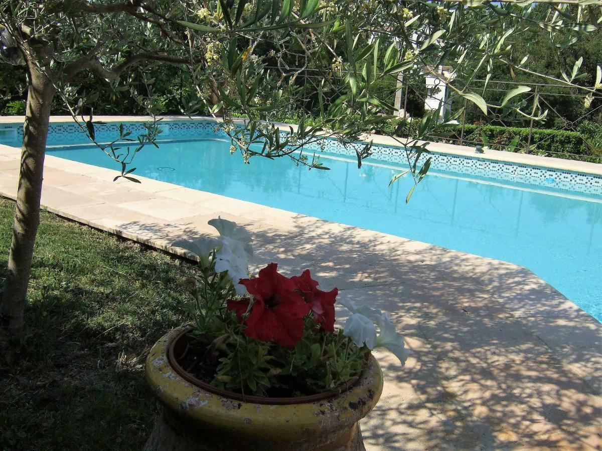 Au Vallon Rouge Saint-Paul-de-Vence Dış mekan fotoğraf
